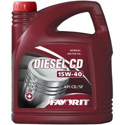 Моторное масло Favorit Diesel CD 15W-40 5L