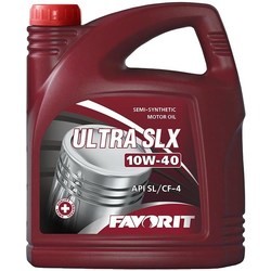 Моторное масло Favorit Ultra SLX 10W-40 4L