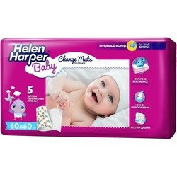 Подгузники Helen Harper Baby Change Mats 60x60 / 5 pcs