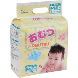 Подгузники Omutsu Diapers M / 26 pcs