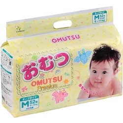 Подгузники Omutsu Diapers M / 52 pcs