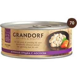 Корм для кошек Grandorf Adult Canned with Chicken Breast/Salmon 0.07 kg