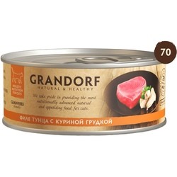 Корм для кошек Grandorf Adult Canned with Tuna Fillet/Chicken Breast 0.07 kg