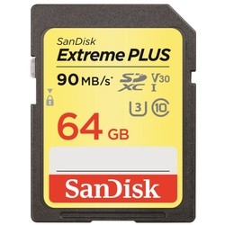 Карта памяти SanDisk Extreme Plus V30 SDXC UHS-I U3