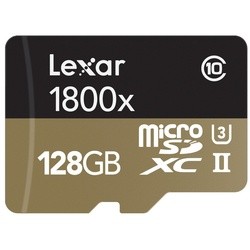 Карта памяти Lexar Professional 1800x microSDXC UHS-II 128Gb