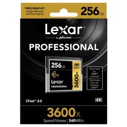 Карта памяти Lexar Professional 3600x CompactFlash 256Gb