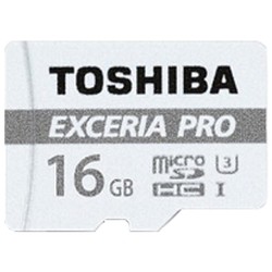 Карта памяти Toshiba Exceria Pro M401 microSDHC UHS-I U3 16Gb
