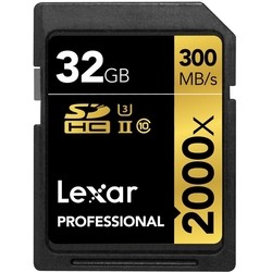 Карта памяти Lexar Professional 2000x SDHC UHS-II 32Gb