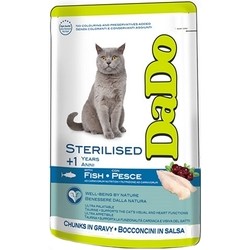 Корм для кошек DaDo Adult Sterilised Cat Pouch with Fish 0.085 kg