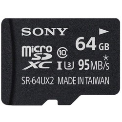 Карта памяти Sony microSDXC UHS-I U3 64Gb