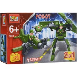 Конструктор Gorod Masterov Robot and Plane 9011