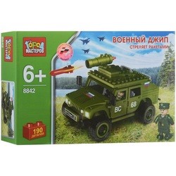 Конструктор Gorod Masterov Military Jeep 8842