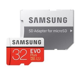 Карта памяти Samsung EVO Plus 100 Mb/s microSDHC UHS-I 32Gb