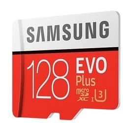 Карта памяти Samsung EVO Plus 100 Mb/s microSDXC UHS-I U3 128Gb