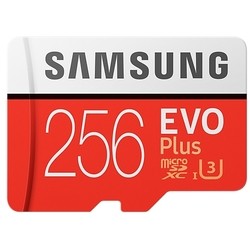 Карта памяти Samsung EVO Plus 100 Mb/s microSDXC UHS-I U3 256Gb
