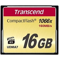 Карта памяти Transcend CompactFlash 1066x 16Gb