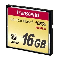 Карта памяти Transcend CompactFlash 1066x 64Gb