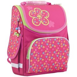 Школьный рюкзак (ранец) 1 Veresnya PG-11 Green Flowers