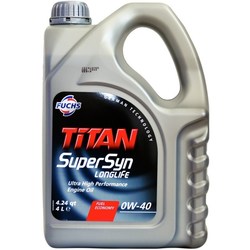 Моторные масла Fuchs Titan Supersyn 0W-40 4L