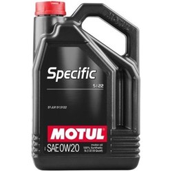 Моторное масло Motul Specific 5122 0W-20 5L