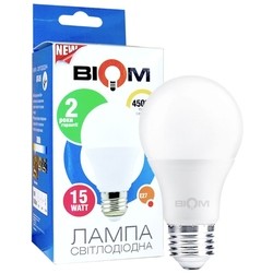 Лампочки Biom BT-516 A65 15W 4500K E27