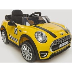 Детский электромобиль Toy Land Mini Cooper (желтый)