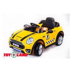 Детский электромобиль Toy Land Mini Cooper (желтый)