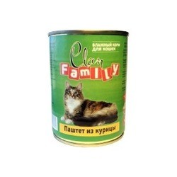 Корм для кошек Clan Family Adult Canned with Chicken 0.34 kg