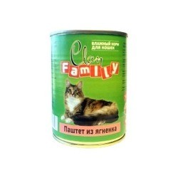 Корм для кошек Clan Family Adult Canned with Lamb 0.34 kg