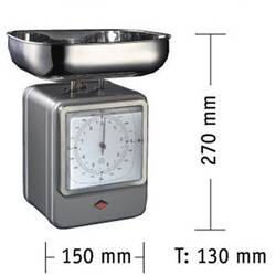 Весы Wesco Scales&Clocks (белый)