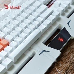 Клавиатура A4 Tech Bloody B740 (белый)