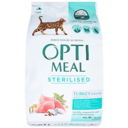 Корм для кошек Optimeal Adult Sterilised with Turkey 4 kg