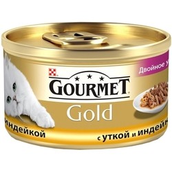 Корм для кошек Gourmet Packaging Gold Canned with Duck/Turkey 0.085 kg