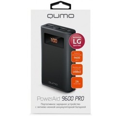 Powerbank аккумулятор Qumo PowerAid 9600 PRO