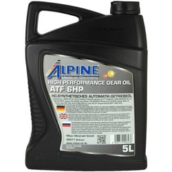 Трансмиссионное масло Alpine ATF 6HP 5L