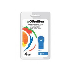 USB Flash (флешка) OltraMax 210 (синий)