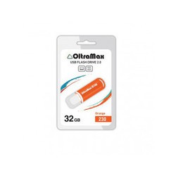 USB Flash (флешка) OltraMax 230 (оранжевый)