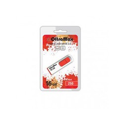 USB Flash (флешка) OltraMax 250 16Gb (красный)