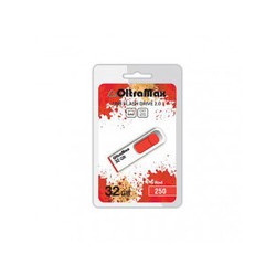 USB Flash (флешка) OltraMax 250 32Gb (красный)