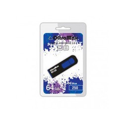 USB Flash (флешка) OltraMax 250 64Gb (синий)