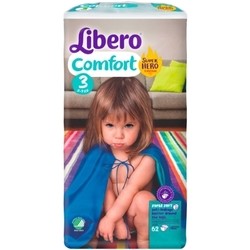 Подгузники Libero Comfort Hero Collection 3 / 62 pcs