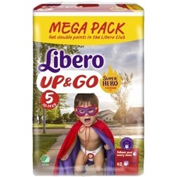 Подгузники (памперсы) Libero Up and Go Hero Collection 5 / 22 pcs