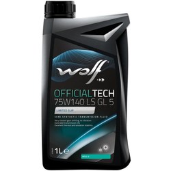 Трансмиссионное масло WOLF Officialtech 75W-140 LS GL5 1L