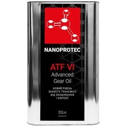 Трансмиссионные масла Nanoprotec ATF VI 20L