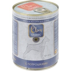 Корм для собак Clan Classic Adult Canned Offal 0.34 kg