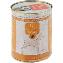 Корм для собак Clan Classic Adult Canned Turkey 0.34 kg