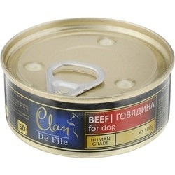 Корм для собак Clan De File Adult Canned Beef 0.1 kg