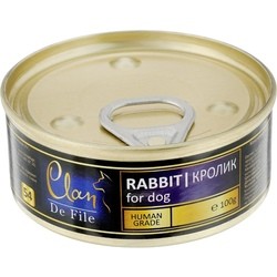 Корм для собак Clan De File Adult Canned Rabbit 0.1 kg