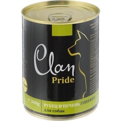 Корм для собак Clan Pride Adult Canned Beef Tripe/Liver 0.34 kg