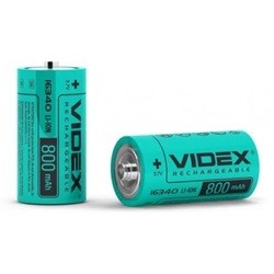 Аккумуляторы и батарейки Videx 1x16340 800 mAh